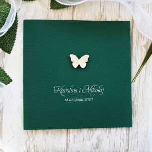 KW NW-14 SREBRNY MOTYL CIEMNA ZIELEŃ