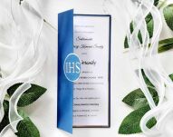 KOMUNIA DL SREBRO GRANAT OKŁADKA IHS - 3