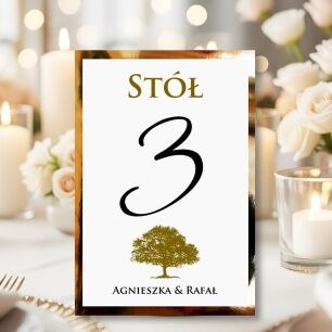 Numery Stołów DRZEWO