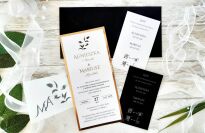 DL ZŁOTO KALKA KWIATY - 3 - 3