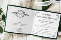 KW NW-59 SREBRNE SERCE ORNAMENT CIEMNA ZIELEŃ - 3