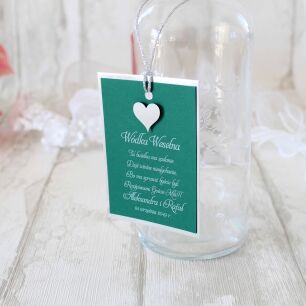 Zawieszki na alkohol SREBRNE "JKZ - SZS"