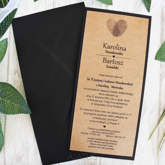 PR ECO CZERŃ - SERCE ODCISKI PALCÓW