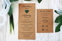 DL ECO SERCE CIEMNA ZIELEŃ 3D - 2