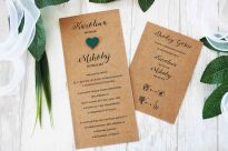 DL ECO SERCE CIEMNA ZIELEŃ 3D - 3