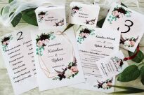 Winietki Seria BORDO KWIATY-1 - 4