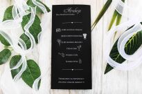 M-53 SKŁADANE DL-13 SREBRNE PIÓRKO CZARNE - 2