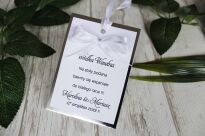 Zawieszki na alkohol SREBRO KOKARDKA 17 KOLORÓW - 3