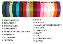100 szt KOKARDKI 17 kolorów do wyboru - 3
