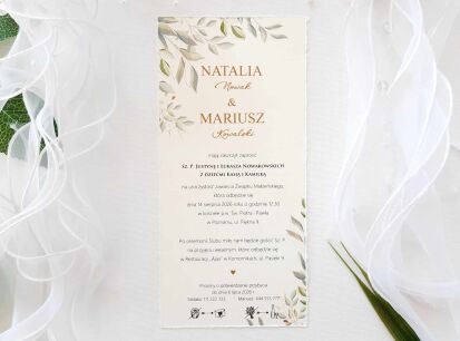 DL ZAPROSZENIE Z-2 SZARPANE BRZEGI