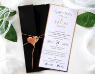 ZŁOTO-CZARNE OKŁADKA/ETUI DL - 2