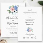 KOD017 ZAPROSZENIA FORMAT B6 KWIATY1 - 2