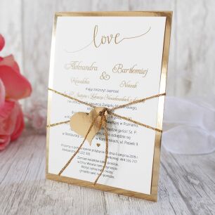 LOVE 1 JKZ ZŁOTO SERCE