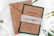 A6 ECO CIEMNA ZIELEŃ DWUKARKOWE OPASKA  - 1 - 2