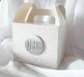 Pudełeczko na CIASTO IHS SREBRNY - 2