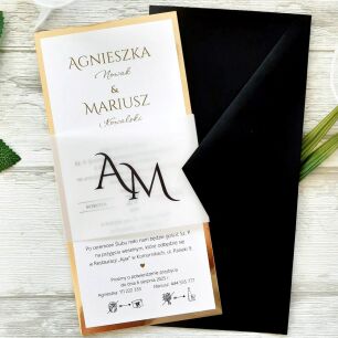 DL ZŁOTO KALKA INICJAŁY  - 1