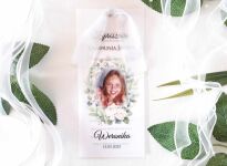 KOMUNIA ZDJĘCIE KALKA SZYFONOWA WSTĄŻKA - 2