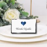 Winietki SERCE GRANAT ZŁOTE/SREBRNE - 3