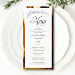 M-109 MENU/ZŁOTO/SREBRO - 2