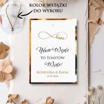 Zawieszki na alkohol LOVE 3/ZŁOTO - 2