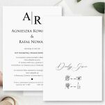 ZAPROSZENIA FORMAT B6 WZ4 - 3