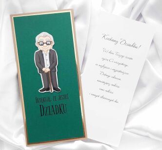 Kartka DL DLA DZIADKA