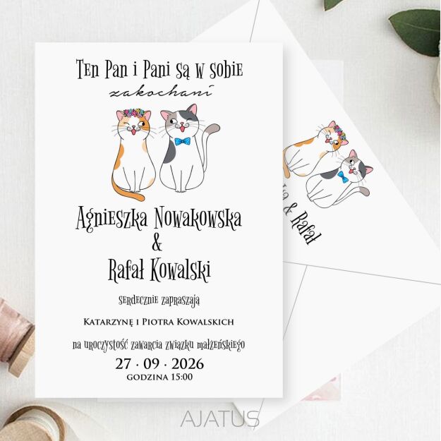 ZAPROSZENIA FORMAT B6 KOTKI-1
