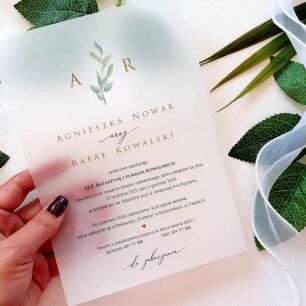 A5 ZAPROSZENIA -100 KALKA