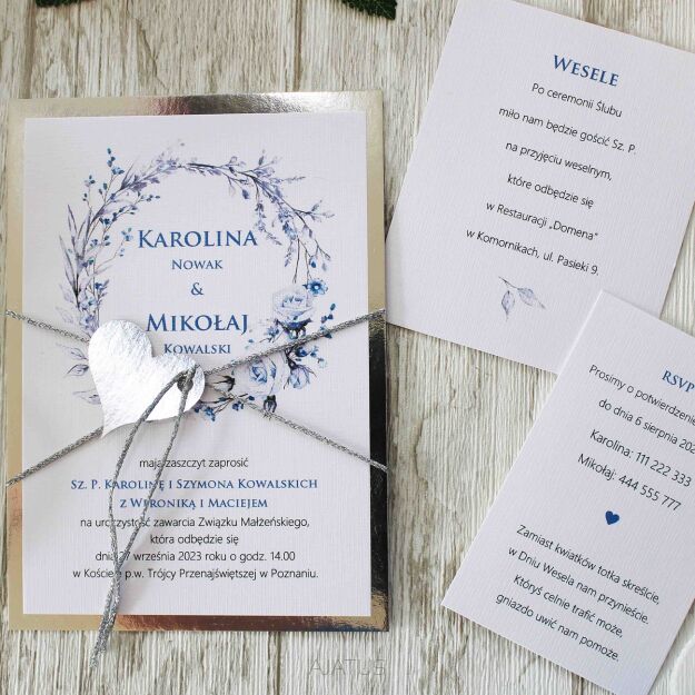 JKZ-A6 SREBRO -22 WINEK NIEBIESKI