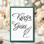 NAPIS KSIĘGA GOŚCI PIÓRKO/KOLOR DO WYBORU - 5