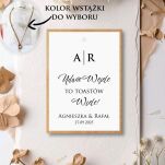 Zawieszki na alkohol INICJAŁY ZŁOTO/SREBRO/ECO - 3