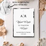 Zawieszki na alkohol INICJAŁY ZŁOTO/SREBRO/ECO - 4