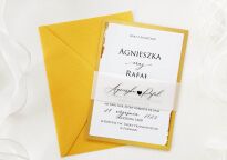 A6 ZŁOTO DWUKARKOWE OPASKA  - 1 - 10