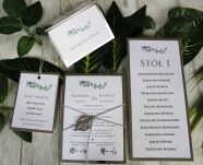 Winietki Seria SREBRNA EUKALIPTUS - 3