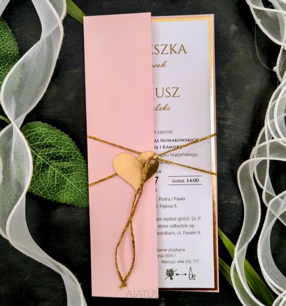 ZŁOTO-JASNY RÓŻ OKŁADKA/ETUI DL