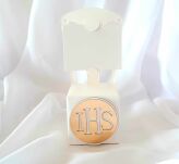 Pudełeczko winietka krzesełko IHS ZŁOTO - 2