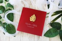 KW NW-114 ZŁOTE LIŚĆ MONSTERA BORDO - 3