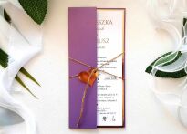 ZŁOTO-FIOLETOWE OKŁADKA/ETUI DL - 2