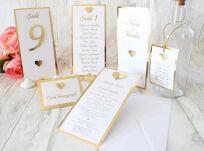 KG GLAMOUR 3D BIAŁA KWADRAT ZŁOTA - 11