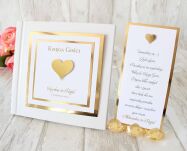 KG GLAMOUR 3D BIAŁA KWADRAT ZŁOTA - 4