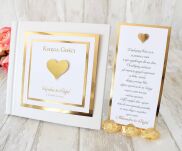 KG GLAMOUR 3D BIAŁA KWADRAT ZŁOTA - 5