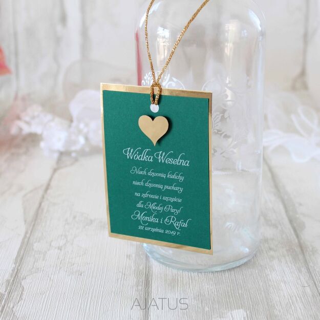 Zawieszki na alkohol ZŁOTE 