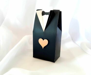 Pudełeczko SERCE ZŁOTO