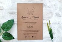 A5 ZAPROSZENIA -4 ECO DŁONIE - 3