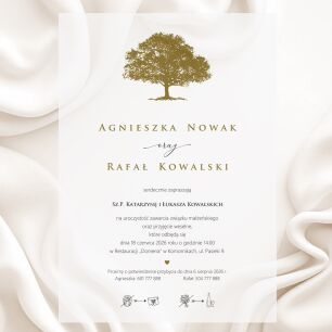 A5 ZAPROSZENIA DRZEWO - 108 KALKA