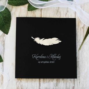 KW NW-36 SREBRNE PIÓRO CZARNE