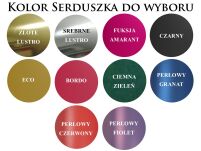 M-102 ZŁOTO SERCE 3D KOLOR - 2