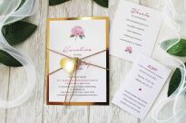 JKZ-A6 ZŁOTO-18 HORTENSJA RÓŻ - 2