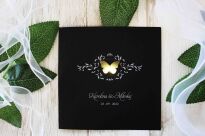 KW NW-52 ZŁOTY MOTYL ORNAMENT CZARNE - 2