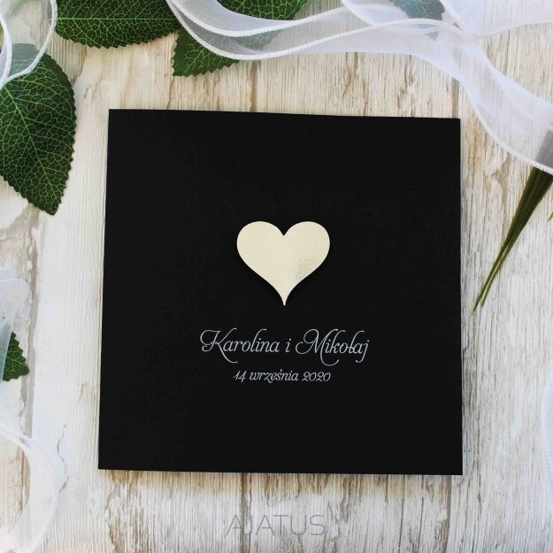 KW NW-26 SREBRNE SERCE CZARNE